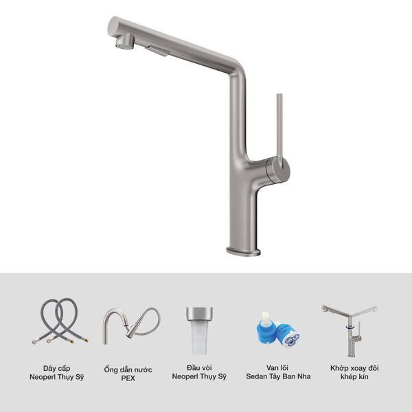 Vòi rửa bát Kluger KLF0001S