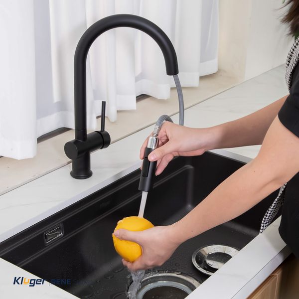 Vòi rửa bát Kluger KLF0008SB