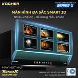 Máy Hút Mùi Âm Tủ Turbo Smart 3D X3D-350D Auto Clean