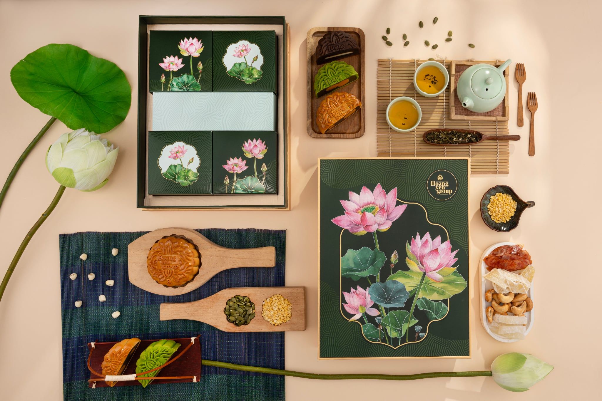  Hộp Dạ Yến - Combo 4 Bánh Vị Tùy Chọn 