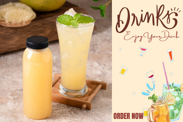  Nước ép bưởi - Ly 