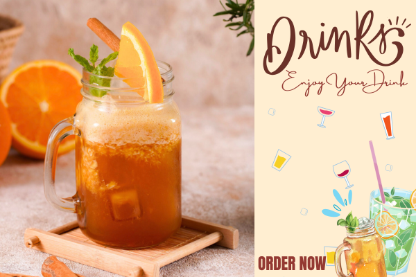  Trà cam quế mật ong 