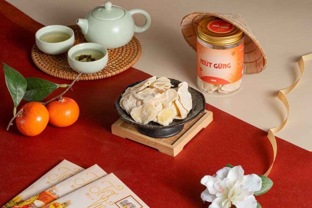  Mứt gừng (Hộp 60gr) 