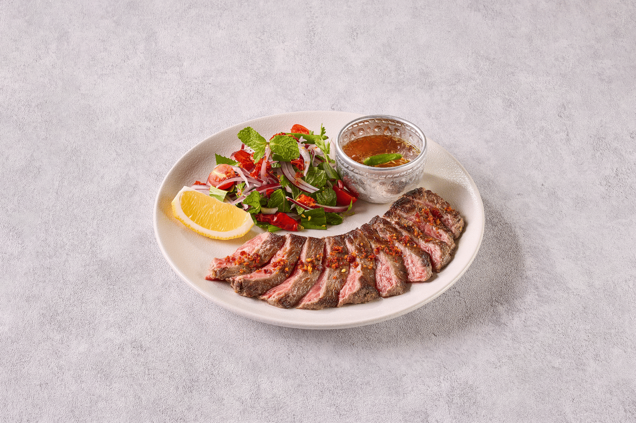  Bò Fuji nướng sốt chanh vàng 
