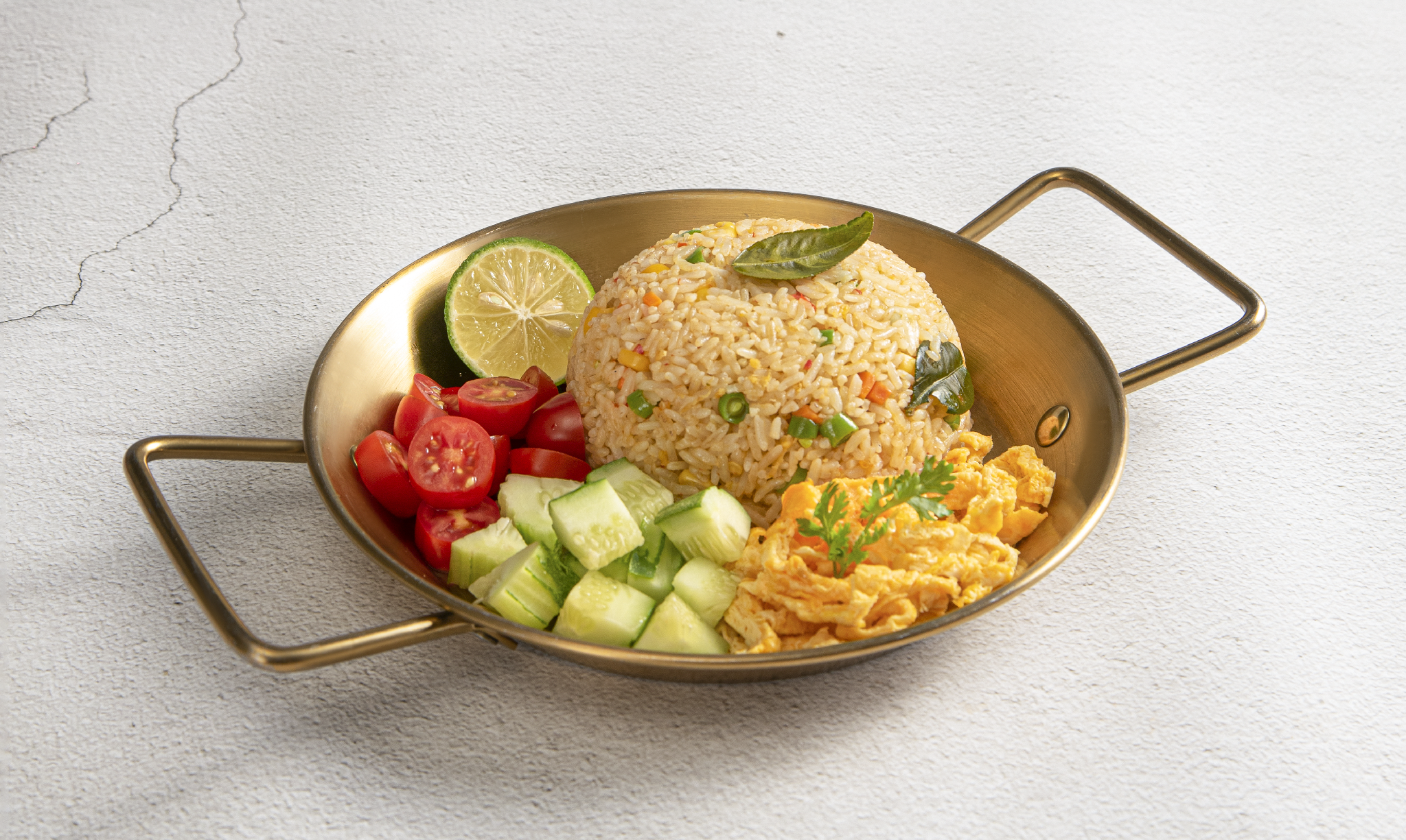  Cơm chiên thái Tomyum rau củ 