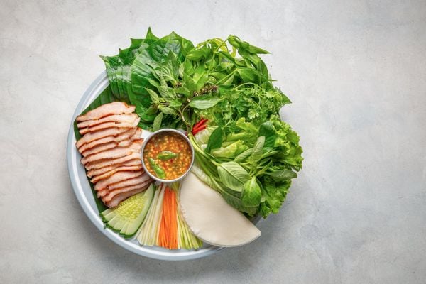  Set Heo Cuốn Rau Rừng Kiểu Thái 