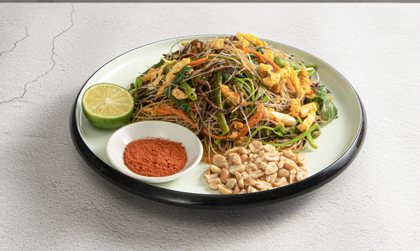  Miến xào rau củ sốt mè rang 