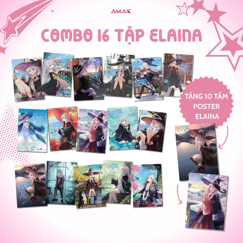 Combo Hành Trình Elaina 16 Tập (từ tập 1 đến tập 16)