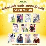 Combo 4 sách BL ngẫu nhiên CHỈ 169K - Tặng kèm set bookmark & postcard