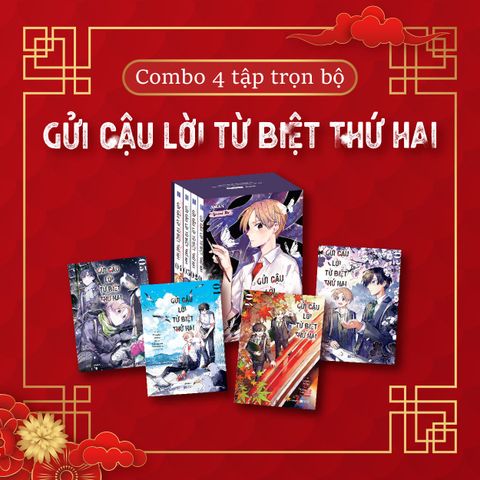 Combo trọn bộ Gửi Cậu Lời Từ Biệt Thứ Hai - Tặng kèm vỏ box