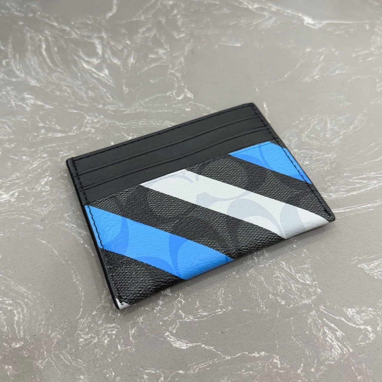  Card holder Coach stripes 