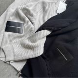  KMC ÁO LEN ZIP CONCRETE - GREY (XÁM TRẮNG) 