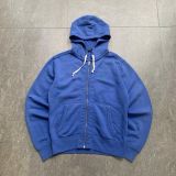  Áo Hoodie zip Ralph Lauren xanh nhạt - ngựa xanh lá (flaw đốm vàng) 