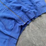  Áo Hoodie zip Ralph Lauren xanh nhạt - ngựa xanh lá (flaw đốm vàng) 