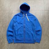  Áo Hoodie zip Ralph Lauren xanh đậm - ngựa vàng (flaw đốm vàng) 