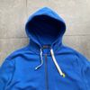  Áo Hoodie zip Ralph Lauren xanh đậm - ngựa vàng (flaw đốm vàng) 