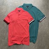  Áo Polo Tommy Slim Fit logo thêu tay 