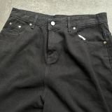  Quần dài Jeans Baggy basic đen XL 