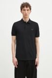 Áo Polo Fred Perry đen trơn - logo xanh 