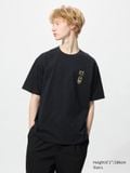  Áo thun Uniqlo x Basquiat ĐEN 