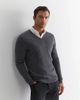  Áo knit Brooks brothers merino wool V-NECK 