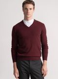  Áo knit Brooks brothers merino wool V-NECK 