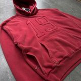  Áo hoodie Hollister đỏ washed 19 