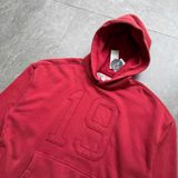  Áo hoodie Hollister đỏ washed 19 