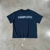  K.M.C Áo thun UNEMPLOYED boxy fit - Navy 