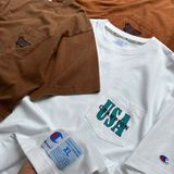  Áo thun Champion washed 