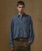  Áo sơ mi Jeans Musinsa tay dài MMENS102-DU 