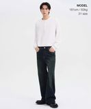  Quần jeans loe Musinsa MMENP5B01-DU 