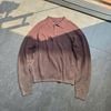  KMC Polo tay dài Knit Ombre Brown 
