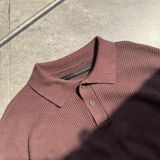  KMC Polo tay dài Knit Ombre Brown 
