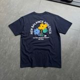  Áo thun New Balance Flower - Navy 