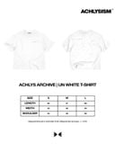  ACHLYS ARCHIVE | Áo thun UN WHITE T-SHIRT 