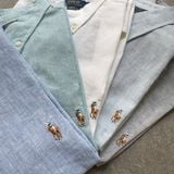  Áo sơ mi RL LINEN tay dài slim fit 