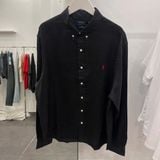  Áo sơ mi RL LINEN tay dài slim fit BLACK 