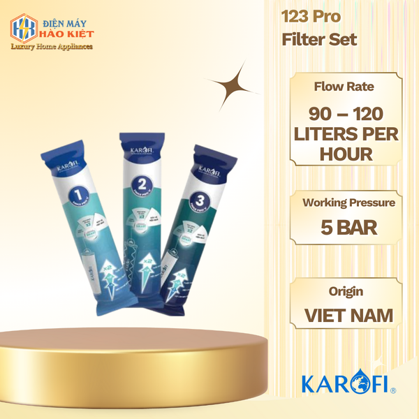 Bộ Lõi Lọc 123 Pro