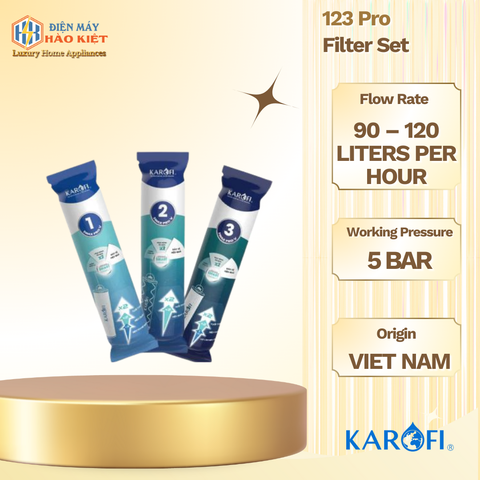 Bộ Lõi Lọc 123 Pro
