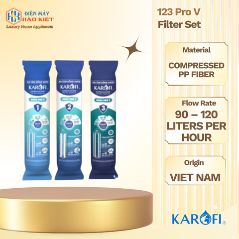 Bộ Lõi Lọc 123 Pro V