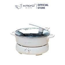 Nồi lẩu điện 2 ngăn Kaiyo, model KHP-064