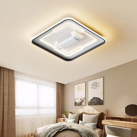 VT762 - Đèn Quạt Vento Hình Vuông