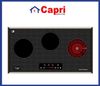 CR-810KT - Bếp Điện 3 Có 2 Từ 1 Hồng Ngoại Capri  CR 810KT