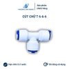 T 3 đầu  nối nhanh 6-6-6 (Co nối cho bộ lọc RO ST003)