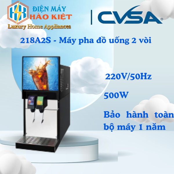 218A2S - Máy pha đồ uống 2 vòi (Mẫu A)