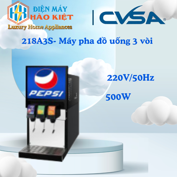 218A3S - Máy pha đồ uống 3 vòi (Mẫu A)