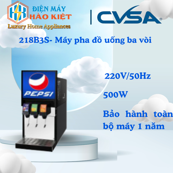 218B3S - Máy pha đồ uống ba vòi (mẫu B)