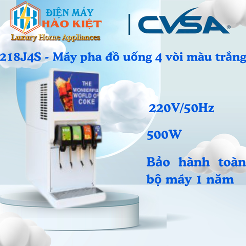 218J4S - Máy pha đồ uống 4 vòi (mẫu J)