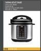 LBEE0908 - Nồi Áp Suất Điện Tử Đa Năng Lebenlang 1000w 6000ml